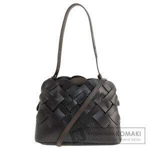 Prada Tres Tote Bag Calfskin Leather